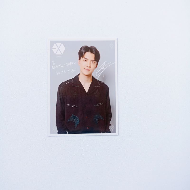 pc Sehun Exo Exploration Japan Trading Card