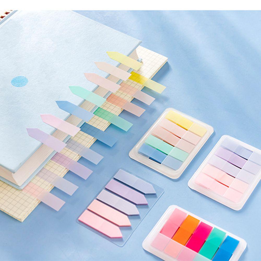 Nanas 125lembar Sticky Notes Bookmark Stationery Tab Strip Perlengkapan Kantor Label Paster Stiker