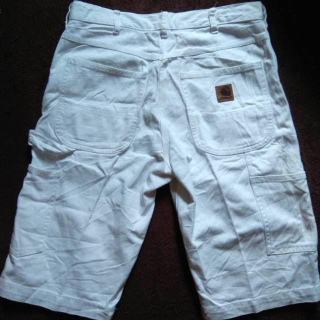 Celana Pendek - CellPocket Carhartt Putih Original Second