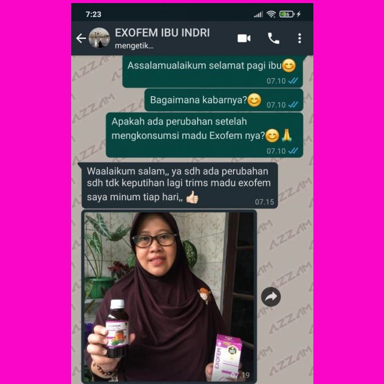 Madu Exofem Obat Herbal Keputihan Kewanitaan Bau Gatal Abnormal Haid Terlambat yg Paling Ampuh BPOM