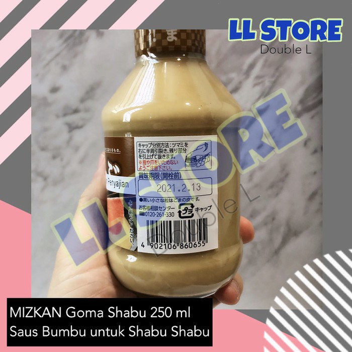 

Flash Sale - Mizkan Goma Shabu 250Ml | Saus Bumbu Wijen Shabu Jepang 250 Ml