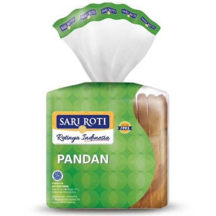 

SARI ROTI TAWAR PANDAN/PACK || ROTINYA INDONESIA