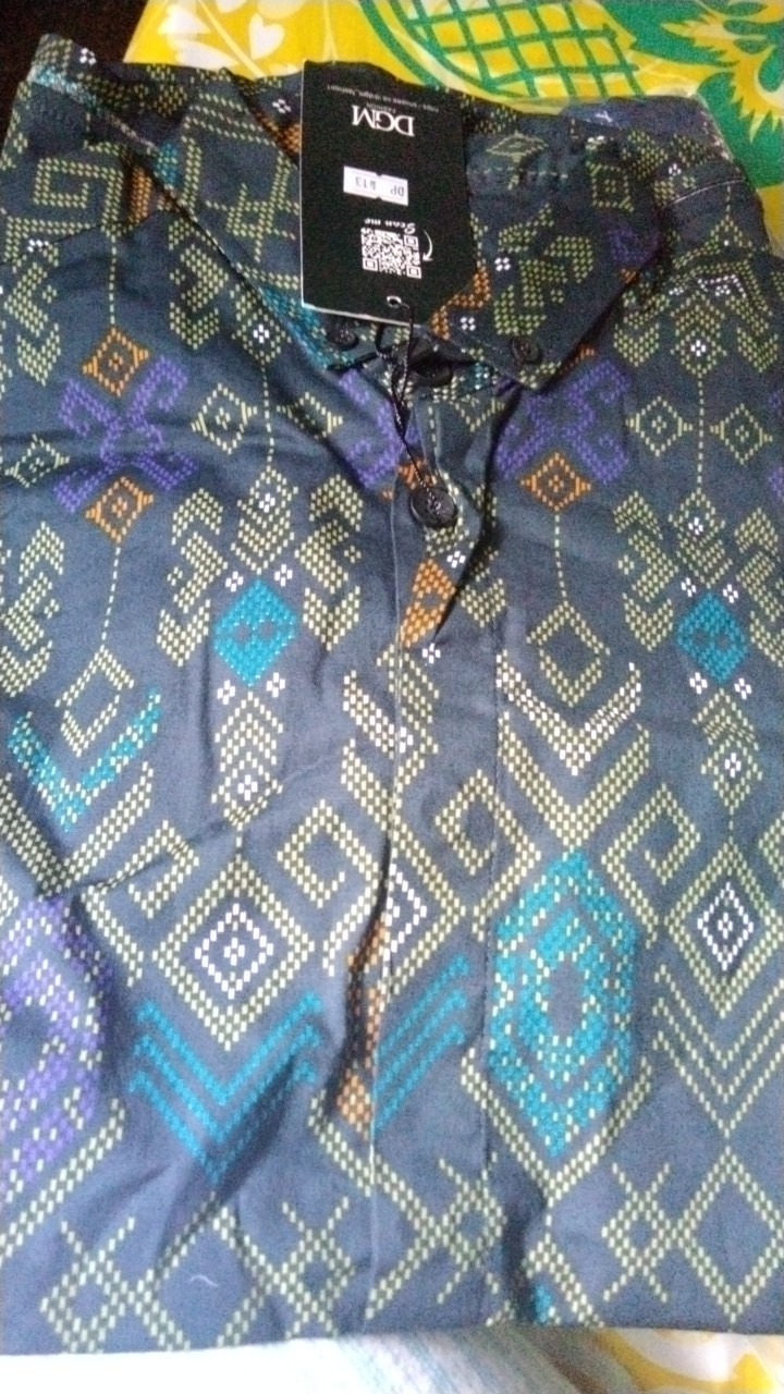 Dgm Fashion New Arrival Distro Batik Pria Bordir Sogan Batikaf Notoarto Batik Ipnu-ippnu Hem Pria