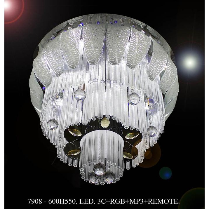 Diskon Lampu Plafon Led Kristal / Lampu Hias / Lampu Kristal Terbaru