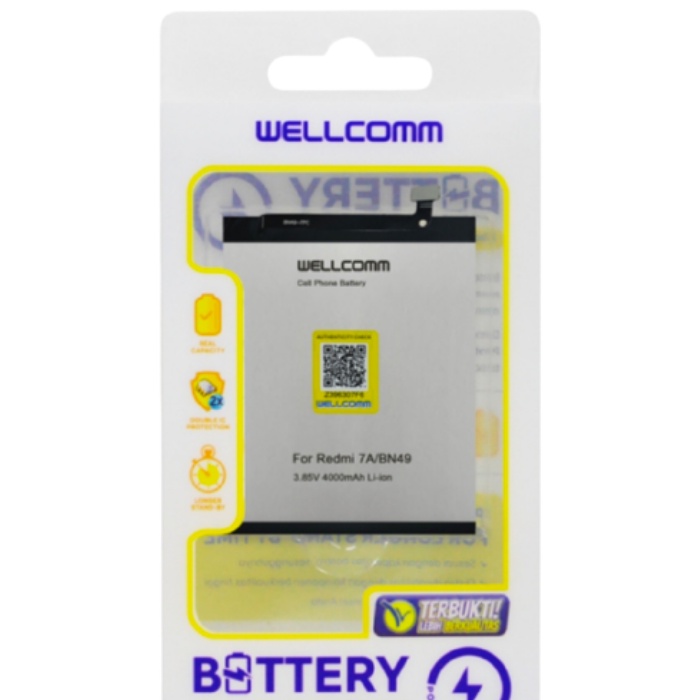 Batre Battery Baterai Redmi 7A / BN49 Ori Wellcomm