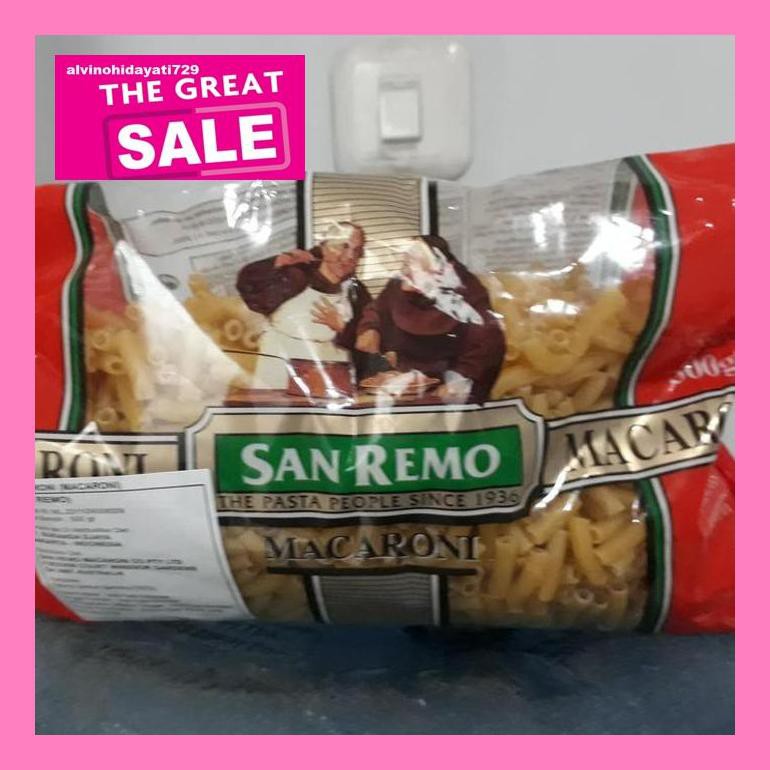 

Al04Nind Pasta Macaroni Pipa San Remo 500Gr Indvvl03