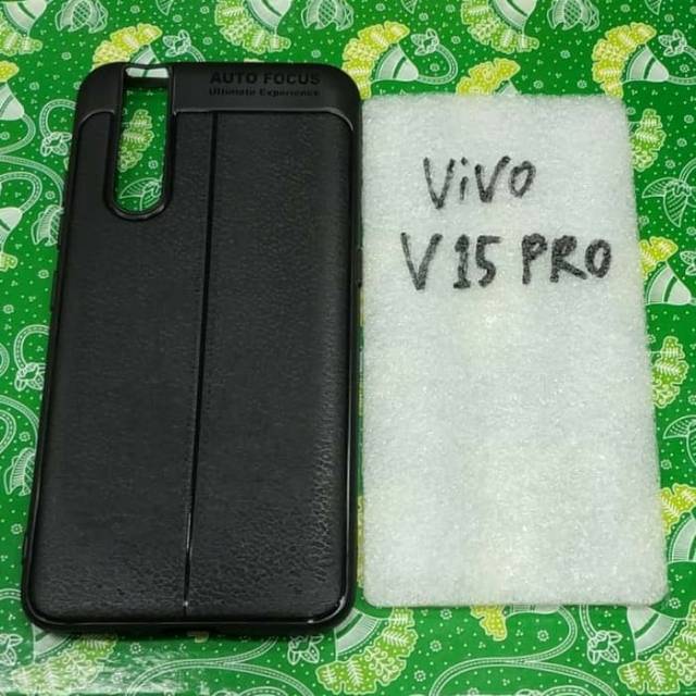 auto focus vivo V15 pro murah meriah silikon karet hitam soft case Vivo V15 PRO MANTAP