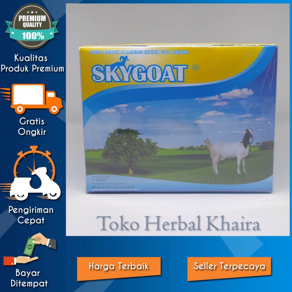 

SKYGOAT SUSU KAMBING ETAWA 1 BOX ISI 10 SACHET