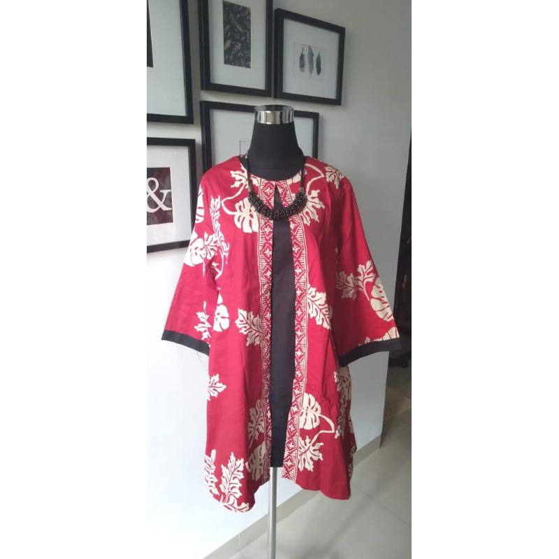 BLOUSE BATIK KNK JUMBO STRETCH