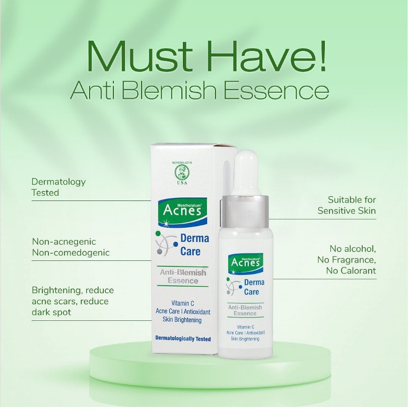 ACNES Derma Care Anti Blemish Essence 20ml | Gentle Cleanser 120ml