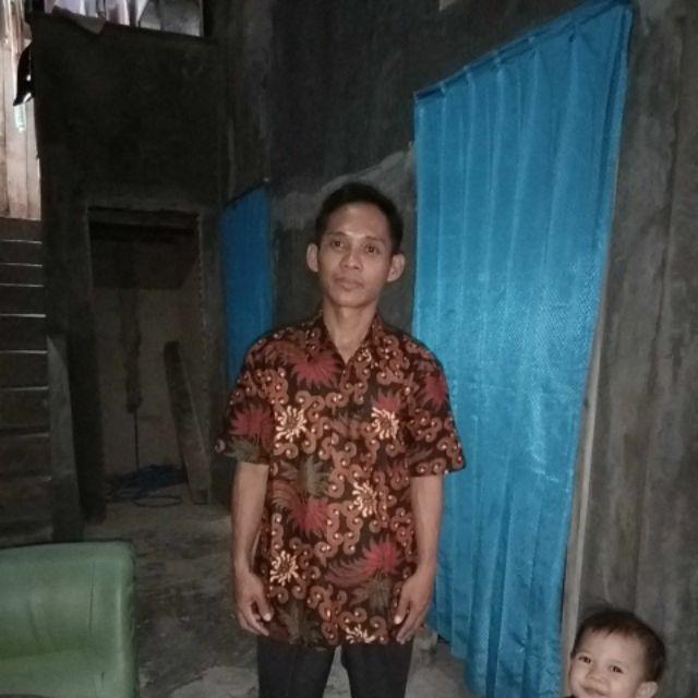 Ms Gamis Batik Sriwedari Maxi Bumil/busui Katun Sogan Allsize Ld 104