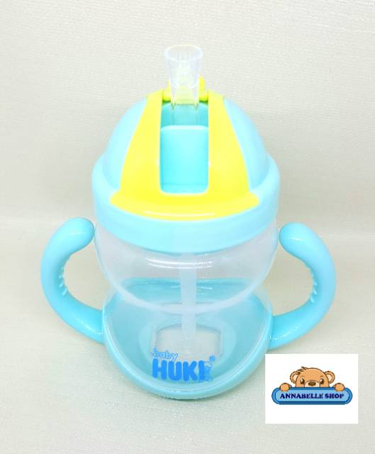 Huki TRAINING CUP with Straw 240ml botol sedotan