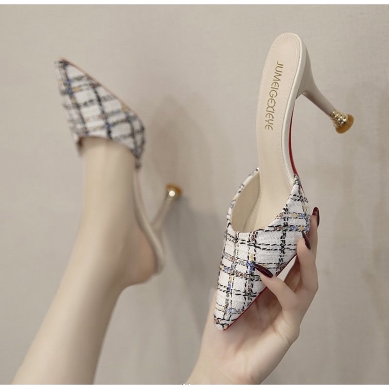 Heels M83 sepatu sendal wanita import realpict