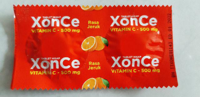 XON-CE VITAMIN C 500mg 500 mg 1 STRIP 2 TABLET - Xonce Xon