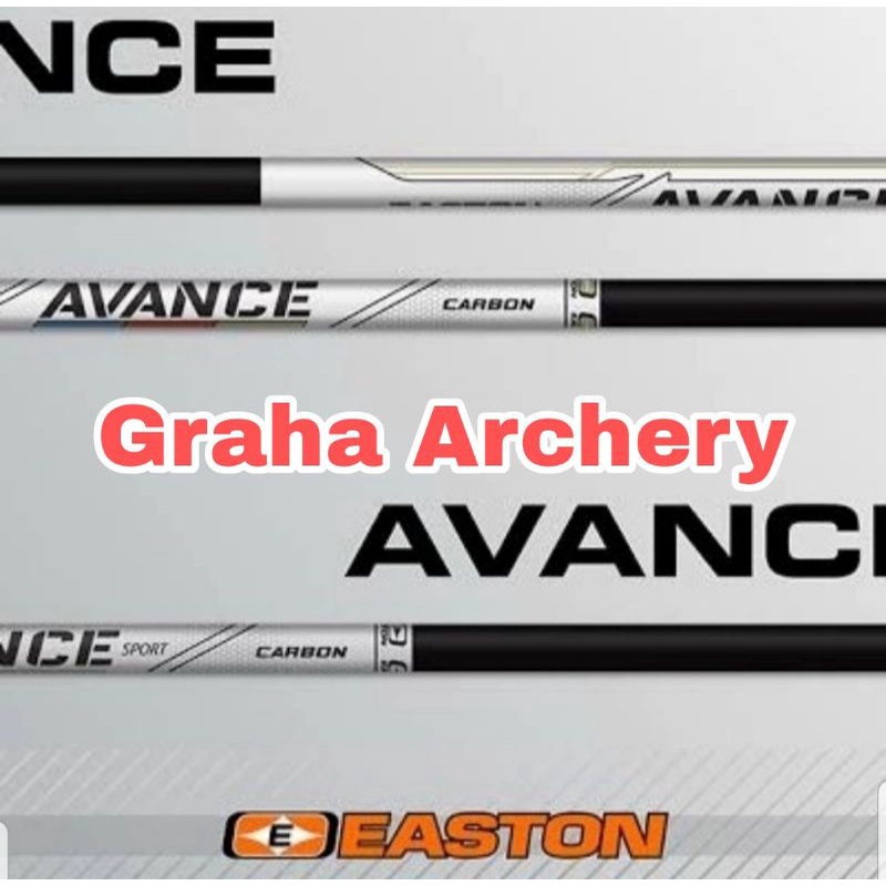 ARROW EASTON AVANCE CARBON 4MM - 12 pcs