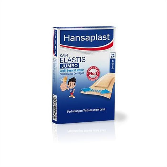 New Plester Hansaplast Elastis Jumbo isi 24 strip