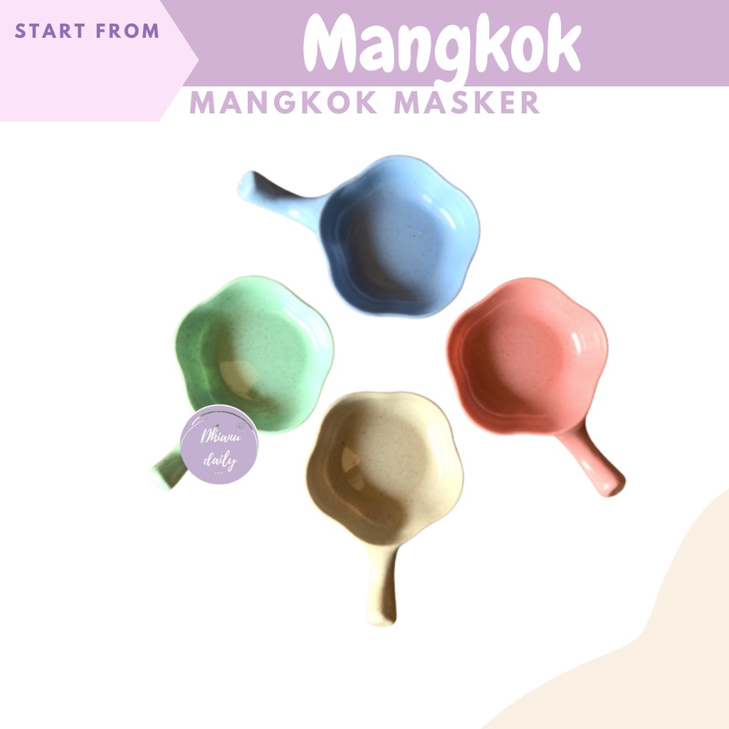 MANGKOK MASKER BENTUK BUNGA