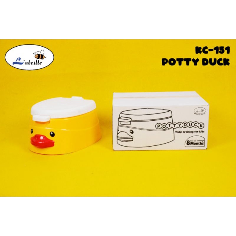 Labeille potty duck pispot toilet  training