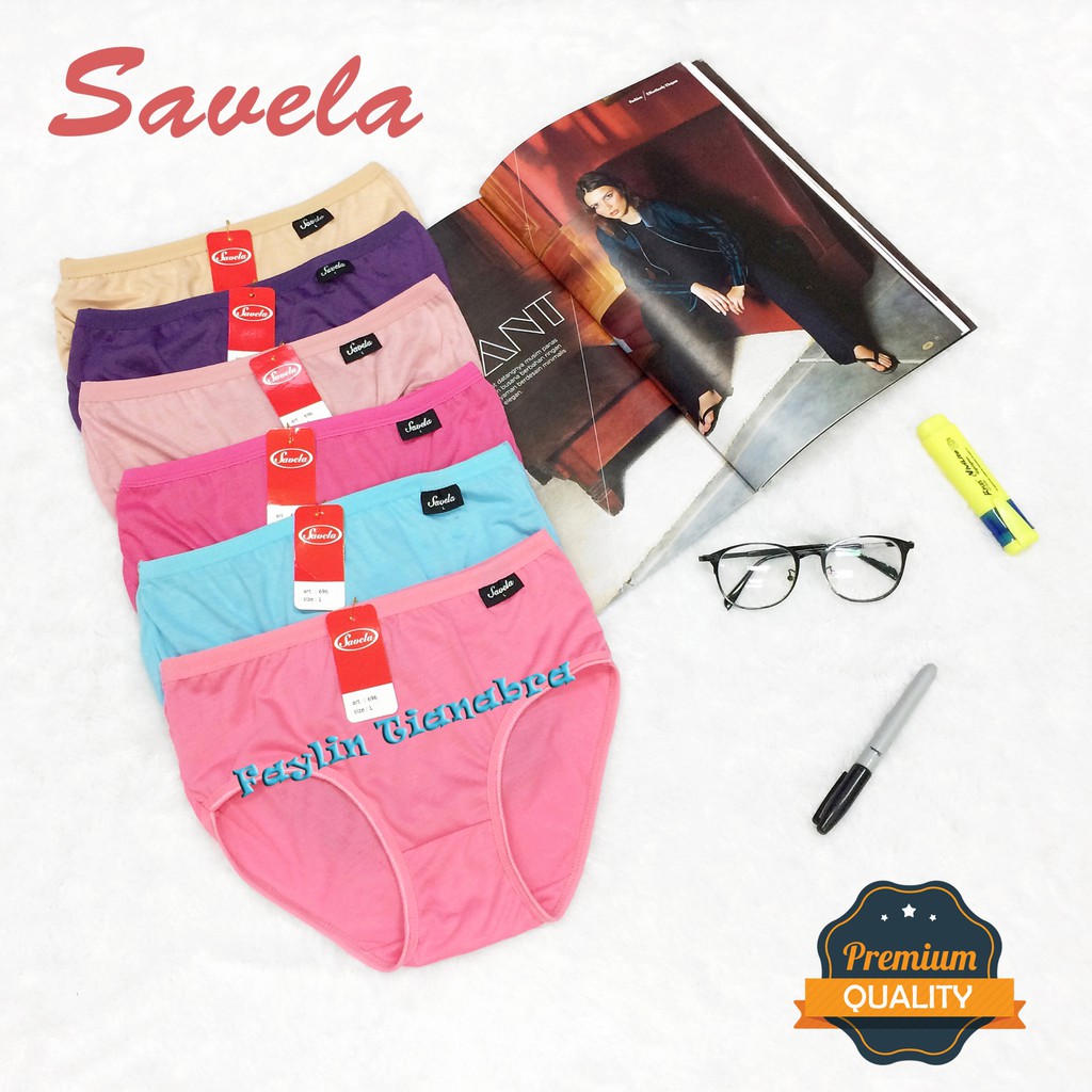 SAVELA | Celana Dalam Wanita Polos / art SVL 696 Polos