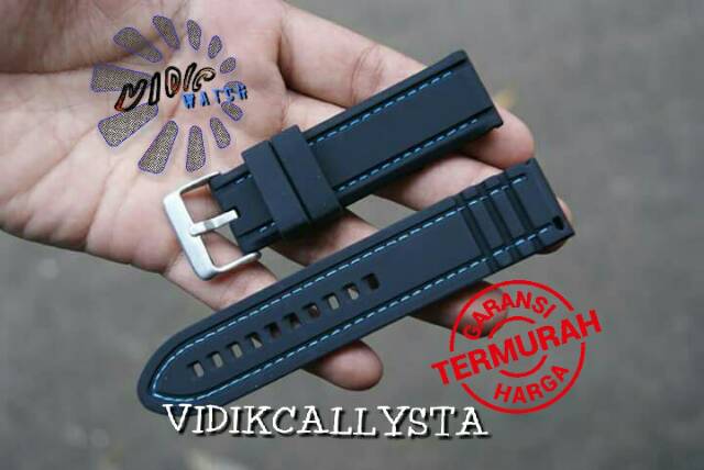 ORIGINAL RUBBER STRAP 22 MODEL PEN QUICK RELEASE WATERPROFF / TALI JAM TANGAN QUICK RELEASE