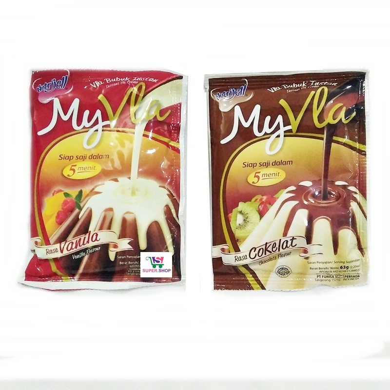 My Vla Cokelat / Vanilla Instan Nutrijell