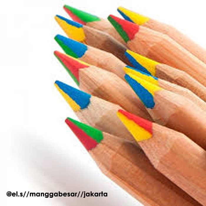 

WARNAPENSIL- LYRA SUPER FERBY 4 COLOURS PENCIL ( PENSIL WARNA UNIK ) -PENSIL WARNA