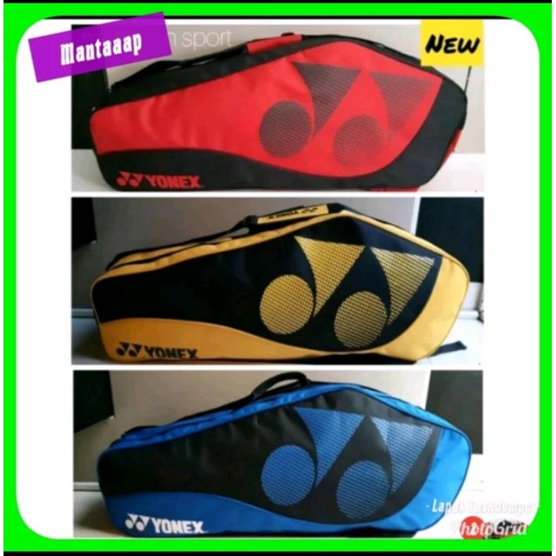 Tas Yonex R2/ Tas Raket Bulutangkis New Model/ Tas Raket Badminton YONEX Ada Ruang Sepatu