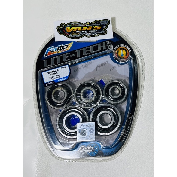 BEARING LAHAR RASIO NMAX FAITO RACING LITE TECH TEFLON