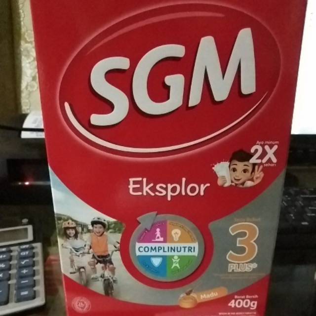 

Sgm 3+ madu/vanila/cokelat 400g