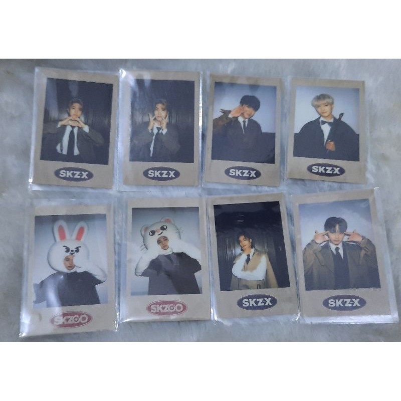 STRAY KIDS POLAROID - SKZ FANMEET SKZ X LEE KNOW / POB HAN JISUNG/ POB HYUNJIN SKZOO / SKZ X HYUNJIN