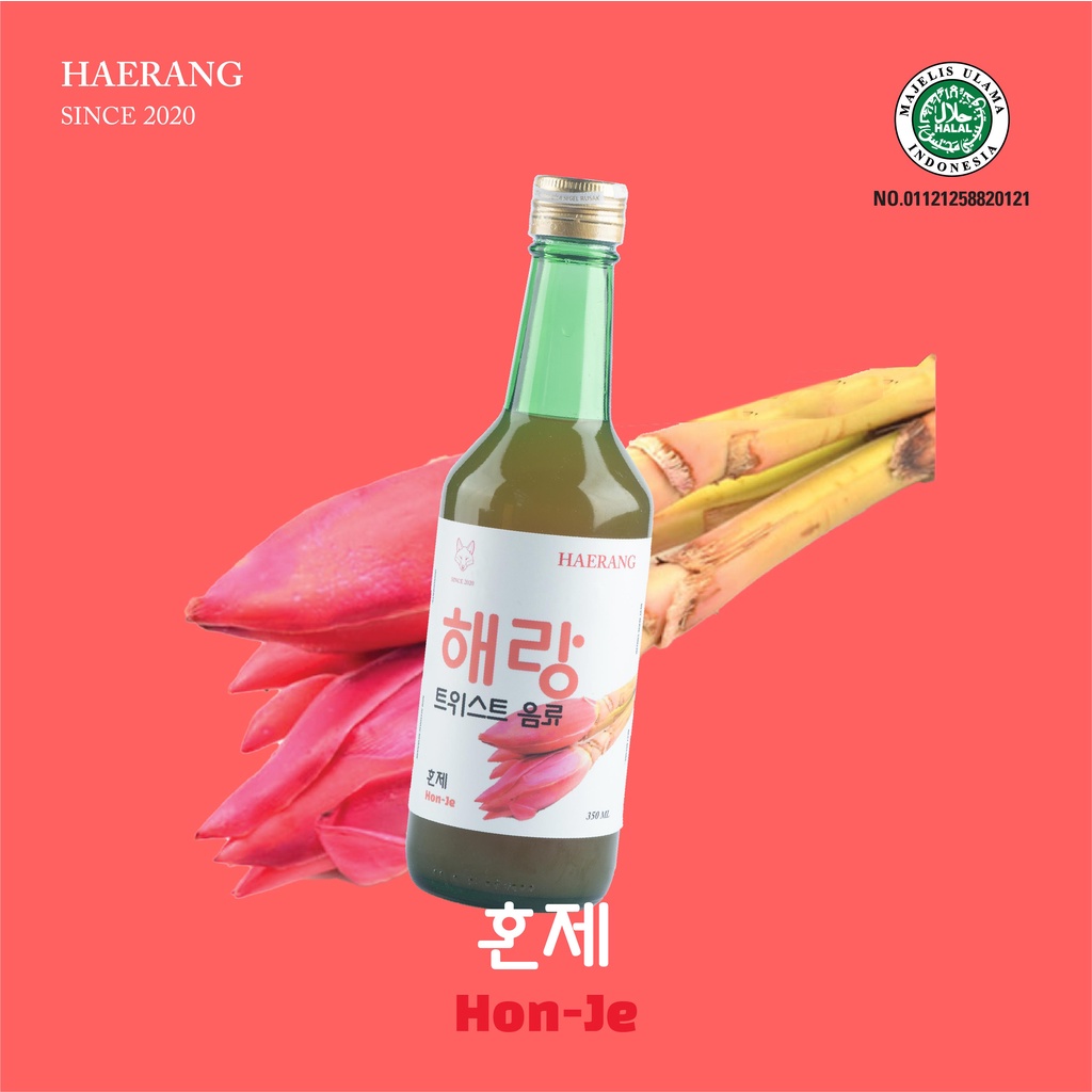 

Soju Halal / Korean Twist Drink Hon-je (Kecombrang)