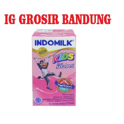 

Indomilk Kids Stroberi 115ml
