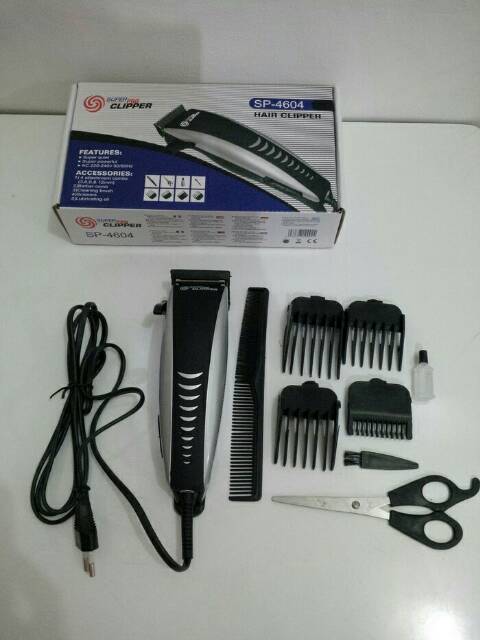 [1 SET] Alat Pencukur Rambut Elektrik Hair Clipper