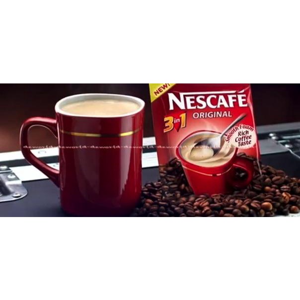 

✻ Nescafe Original 3in1 Perpaduan Kopi Gula Dan Krimer Isi 30 Sachet ◙