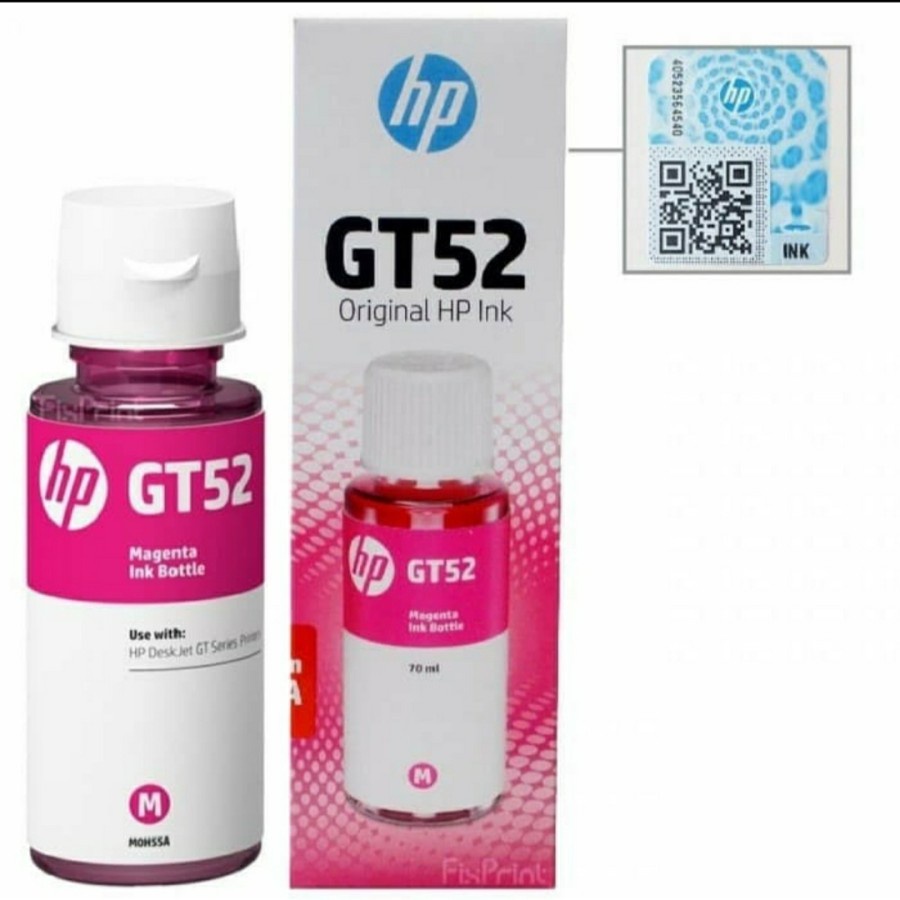 tinta hp gt 52 magenta Ink Tank 510,515,550,610,615,115,315,415,319,419