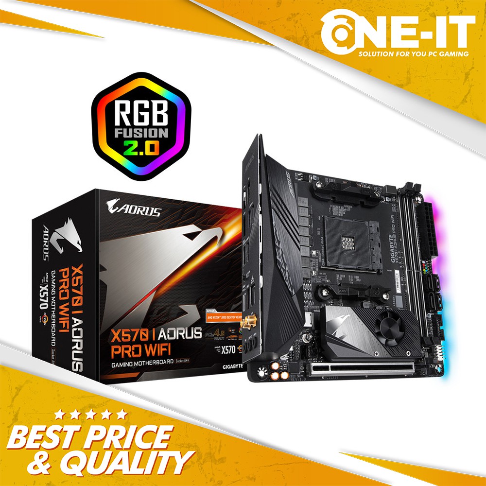 Motherboard Gigabyte x570 I Aorus Pro Wifi AM4