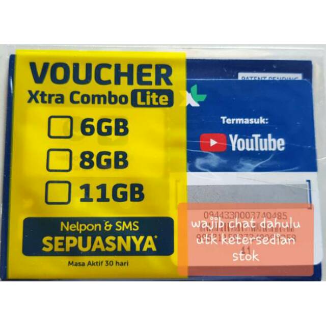 Perdana XL 6gb/8gb/11gb