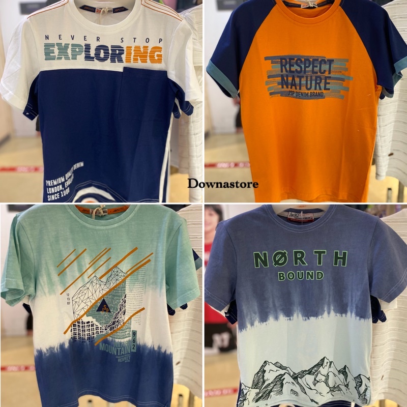 Tshirt/Kaos anak laki-laki Jsp kids (4-14tahun)