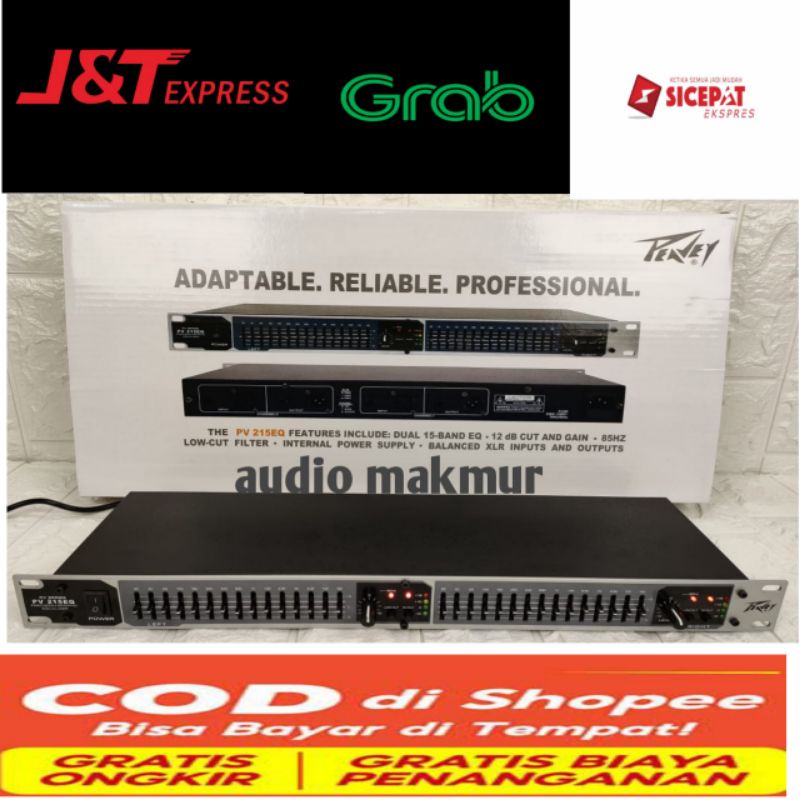 Equalizer peavey PV 215 EQ /equalizer PV 215eq