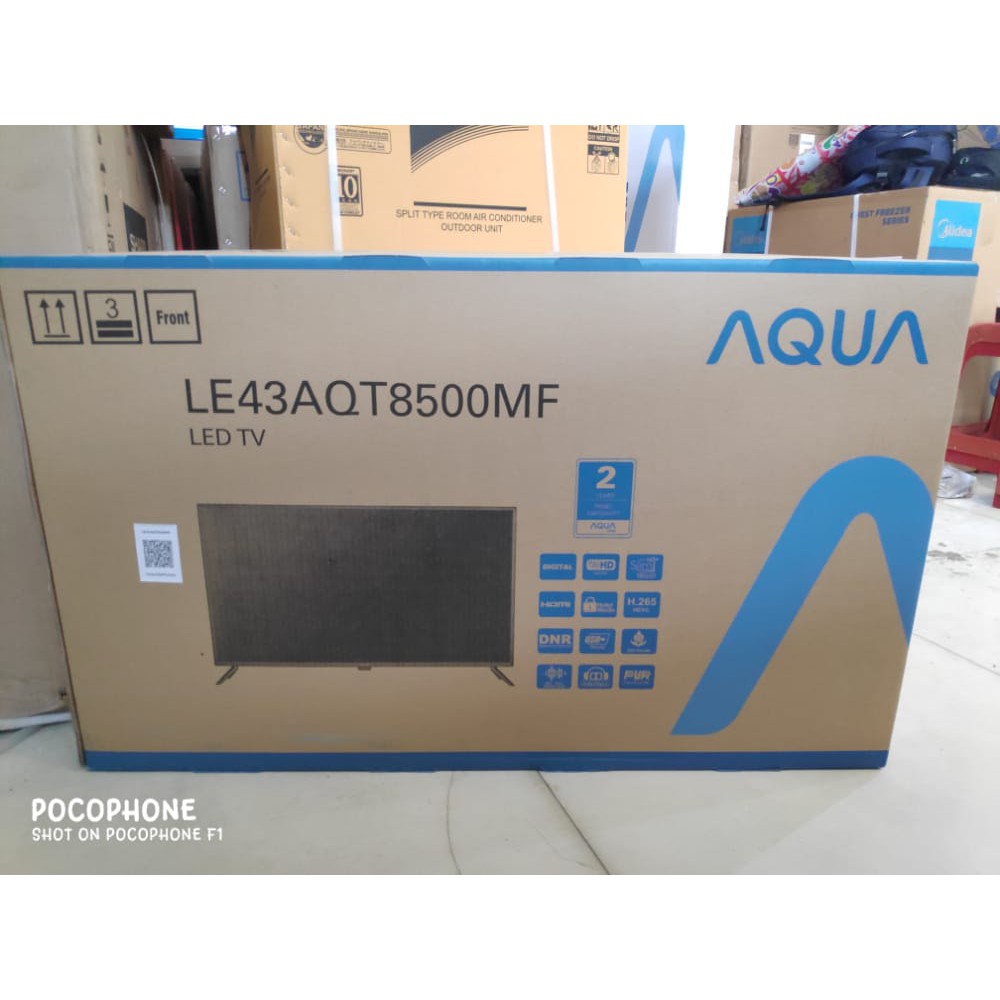 PROMO LED TV AQUA 43&quot; 43AQT8500 43 INCH USB MOVIE HDMI DIGITAL