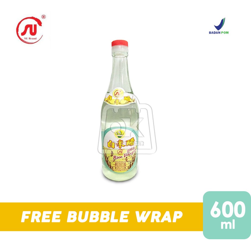 

Cuka Beras Narcissus White Rice Vinegar SU Brand (Botol Kaca 600ml)