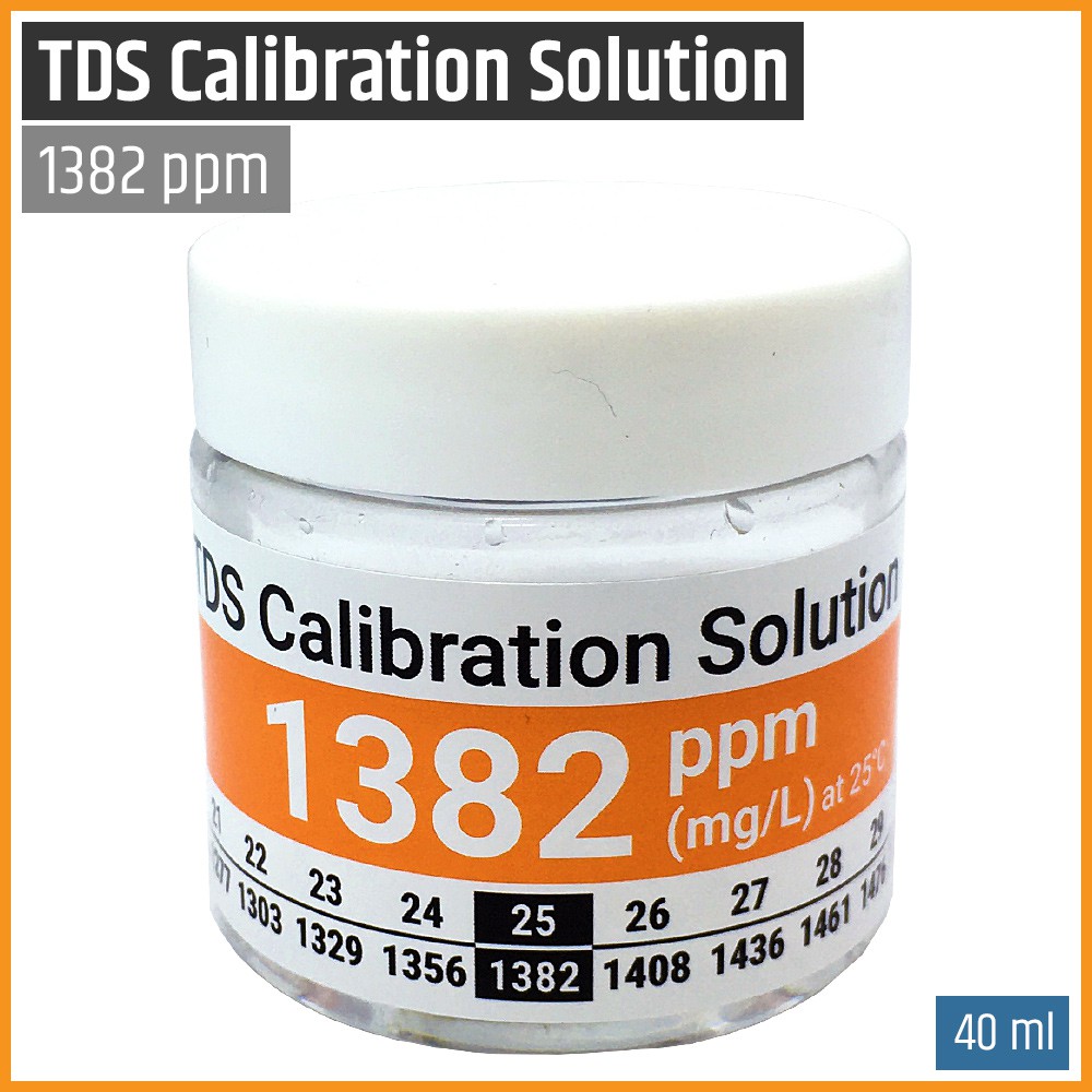 TDS Calibration Solution - Cairan Larutan Kalibrasi TDS Meter 1382 PPM