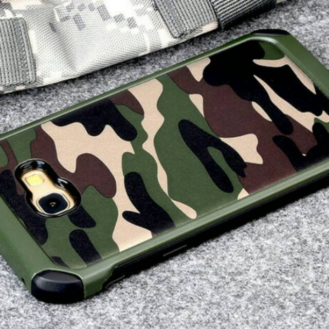 Samsung Galaxy A720 A7 2017 Army Camo Camouflage Soft Back Case Cover