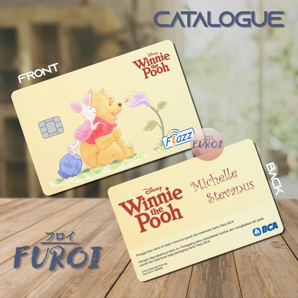 Kartu Flazz BCA | Kartu Emoney Mandiri | Disney | Pooh &amp; Piglet