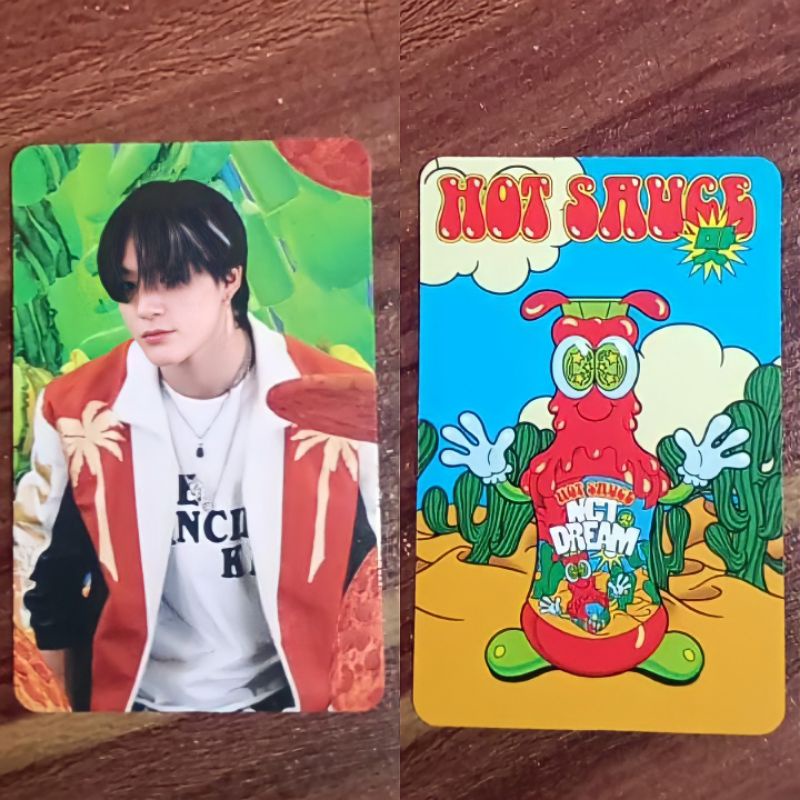 NCT DREAM Hot Sauce Official Photocard AR CLIP jeno