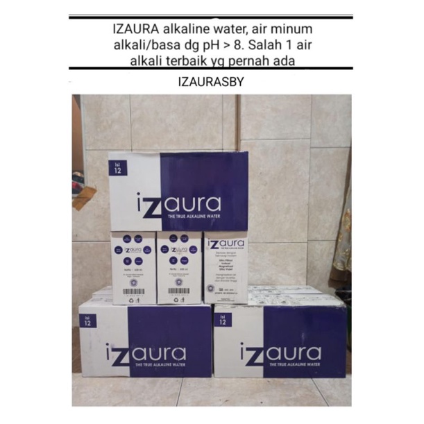 

IZAURA alkaline water