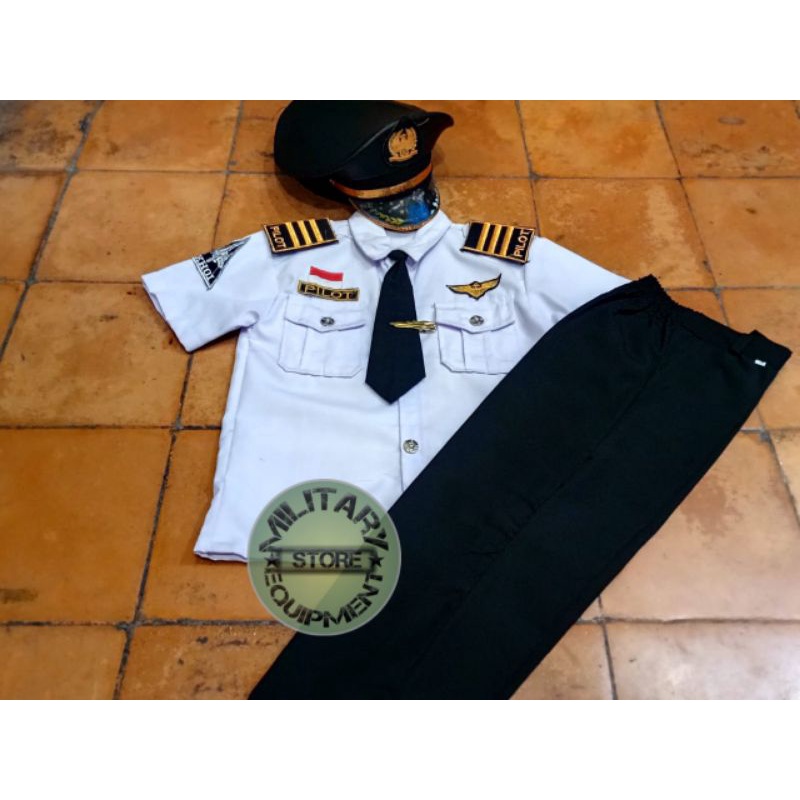 BAJU PILOT ANAK - KOSTUM PILOT UNTUK ANAK