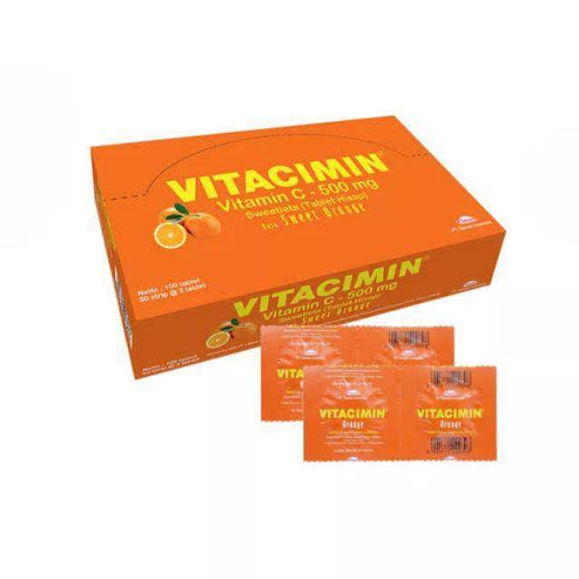VITACIMIN C 1BOX- 100 TABLET TERMURAAAAH