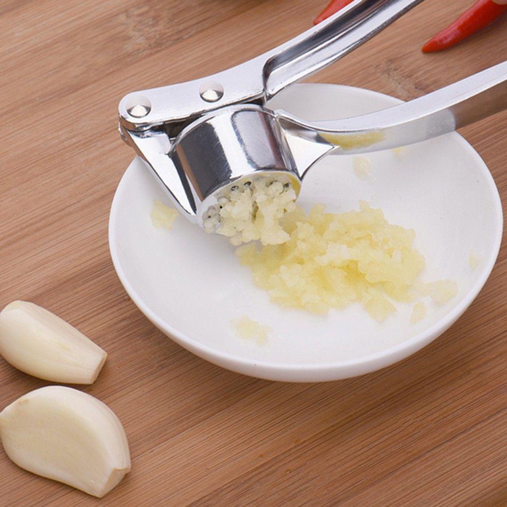 [Elegan] Garlic Tools Aksesoris Peralatan Mudah Menekan Penghancur Alat Stainless Steel