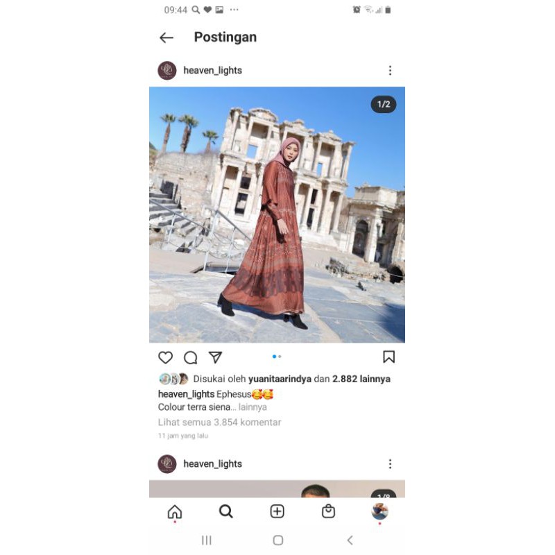 ephesus dress heaven lights